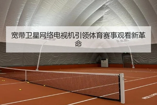 宽带卫星网络电视机引领体育赛事观看新革命