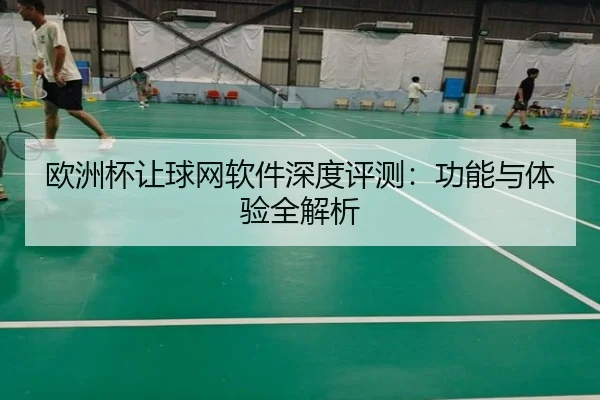 欧洲杯让球网软件深度评测：功能与体验全解析